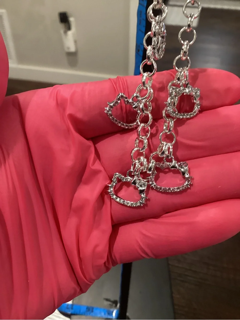 NWOT - Hello Kitty - Silver & Pink Charm Bracelet - Brand New !!! FREE GIFTS!!!
